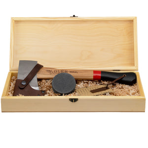 Adler Hatchet Gift Set (incl. Wooden Box)