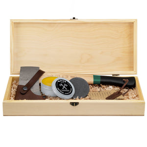 Adler Hatchet Gift Set (incl. Wooden Box)