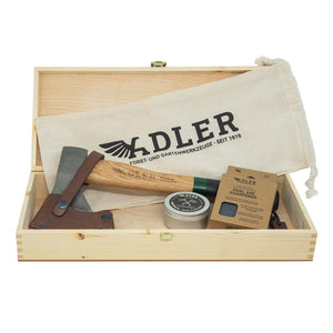 Adler Hatchet Gift Set (incl. Wooden Box)