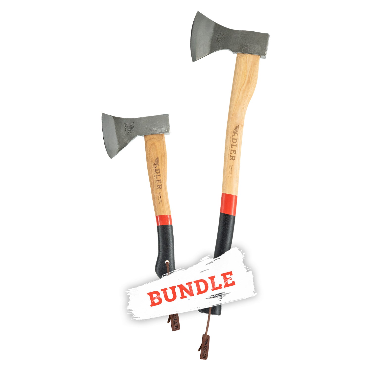 Adler Rheinland Bundle – Axe & Hatchet Firewood Set - Adler German